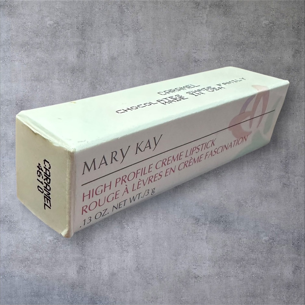 Mary Kay High Profile‎ Creme Lipstick Caramel 4610 Brown New In Box Vintage USA